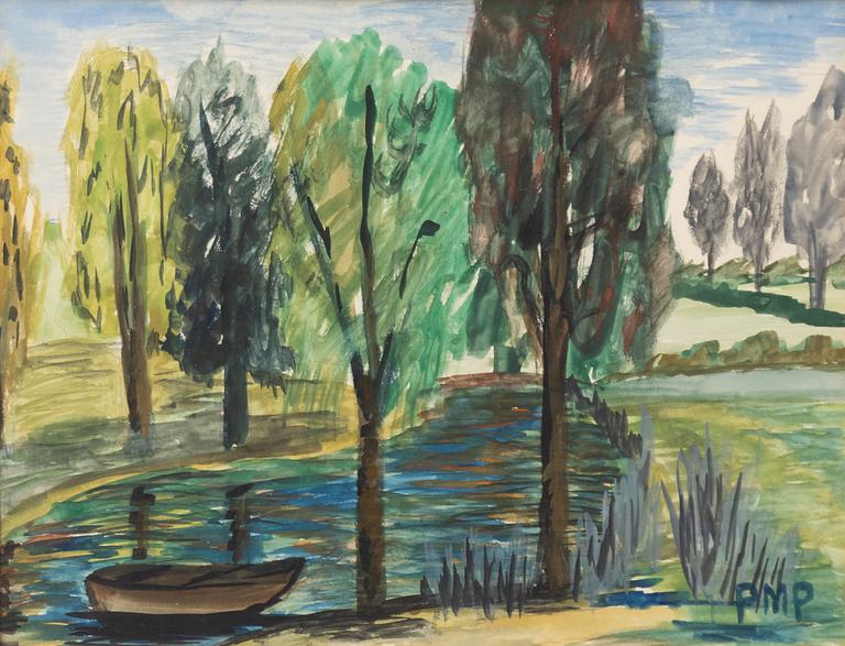 Primus Mortimer Pettersson, Flodlandskap.