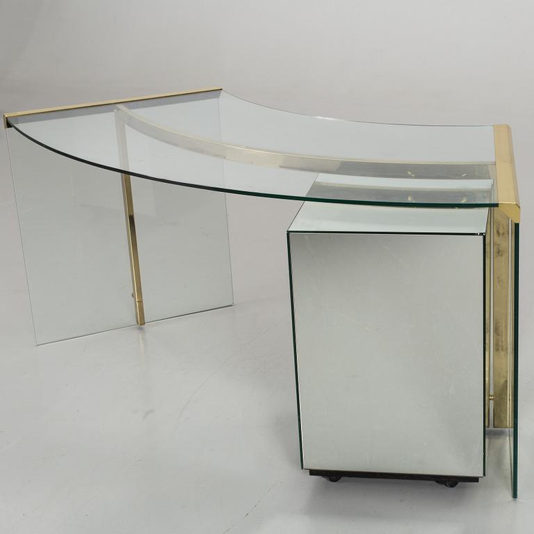 A GALLOTTI 6 RADICE DESK and UNIT. Designed in 1972.