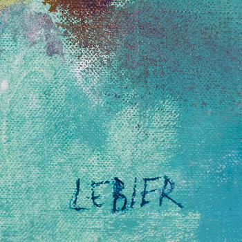 DANIEL LEBIER, olja på duk, signerad.