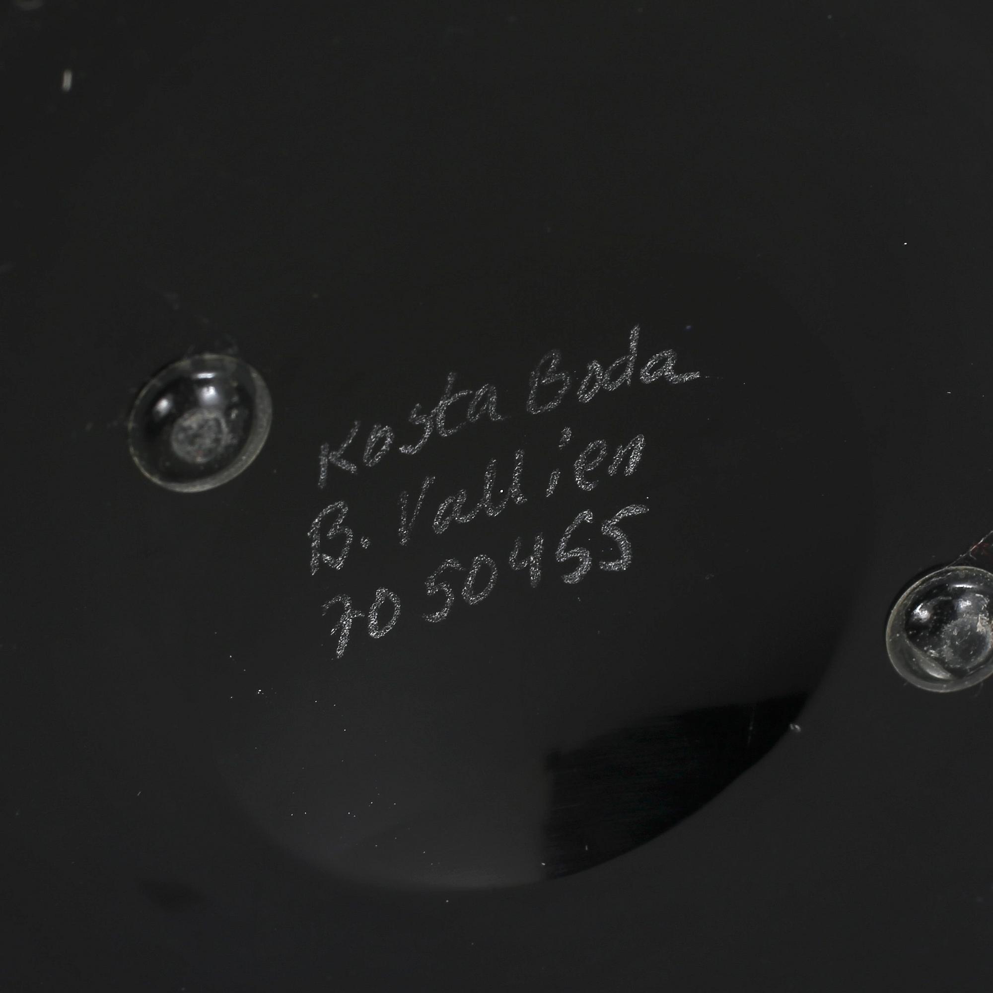 SKÅL, glas, Bertil Vallien, Kosta Boda.