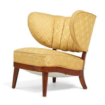 351. Otto Schulz, a Swedish Modern easy chair, Boet Gothenburg, 1940's.