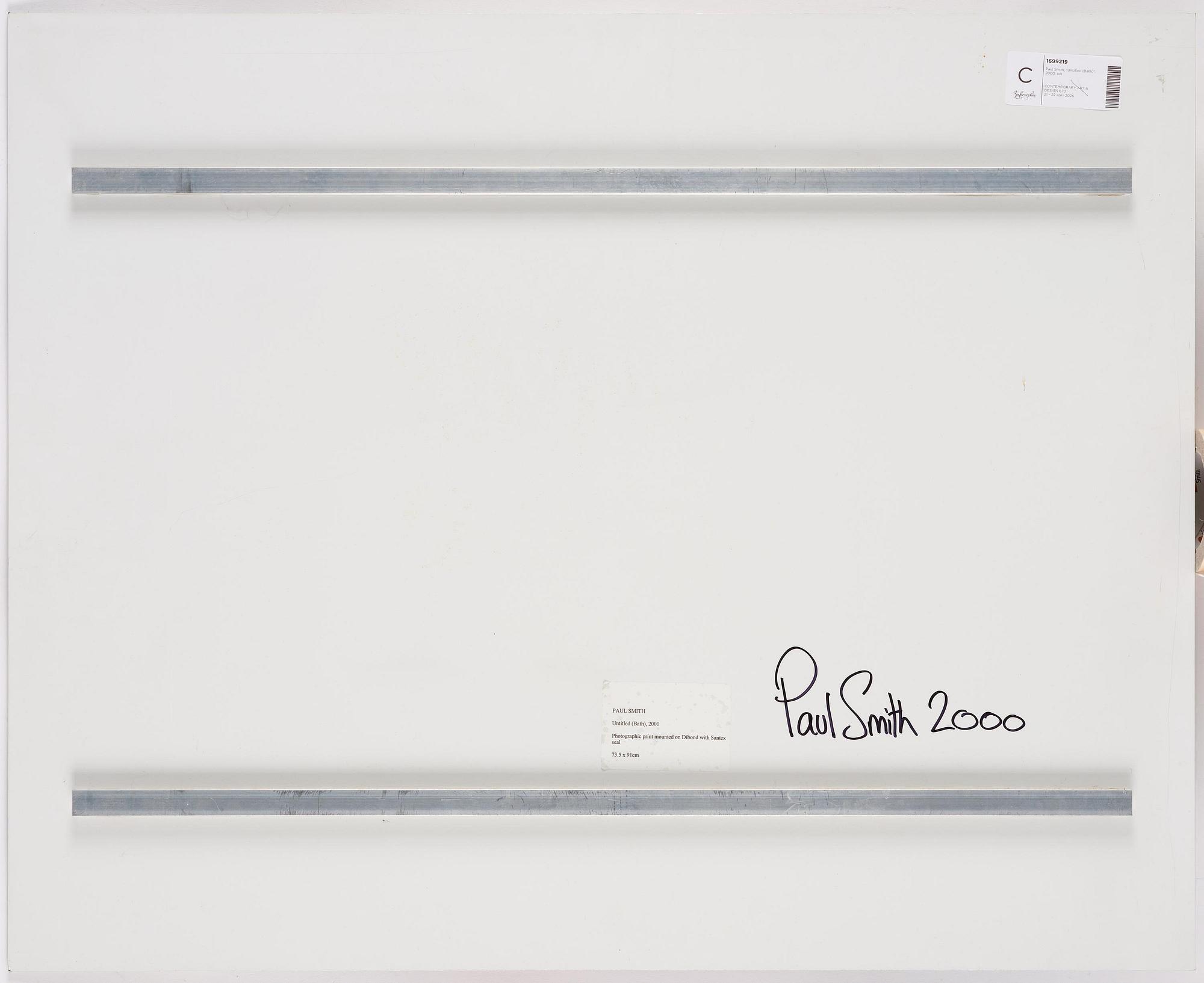 Paul Smith, "Untitled (Bath)", 2000.