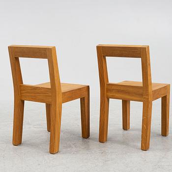 Mats Theselius, miniatyrstolar/barnstolar, ett par, "Ruben".