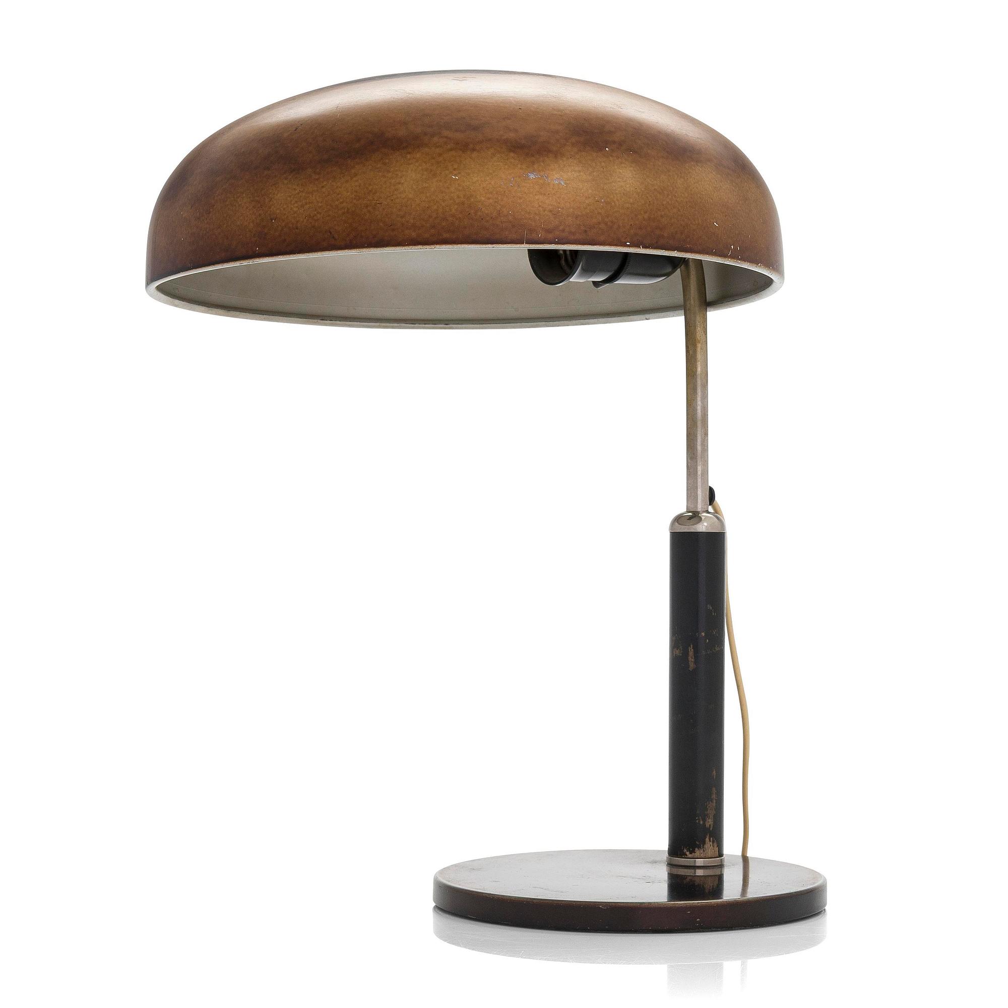 Paavo Tynell, bordslampa, beställningsarbete Taito 1938.
