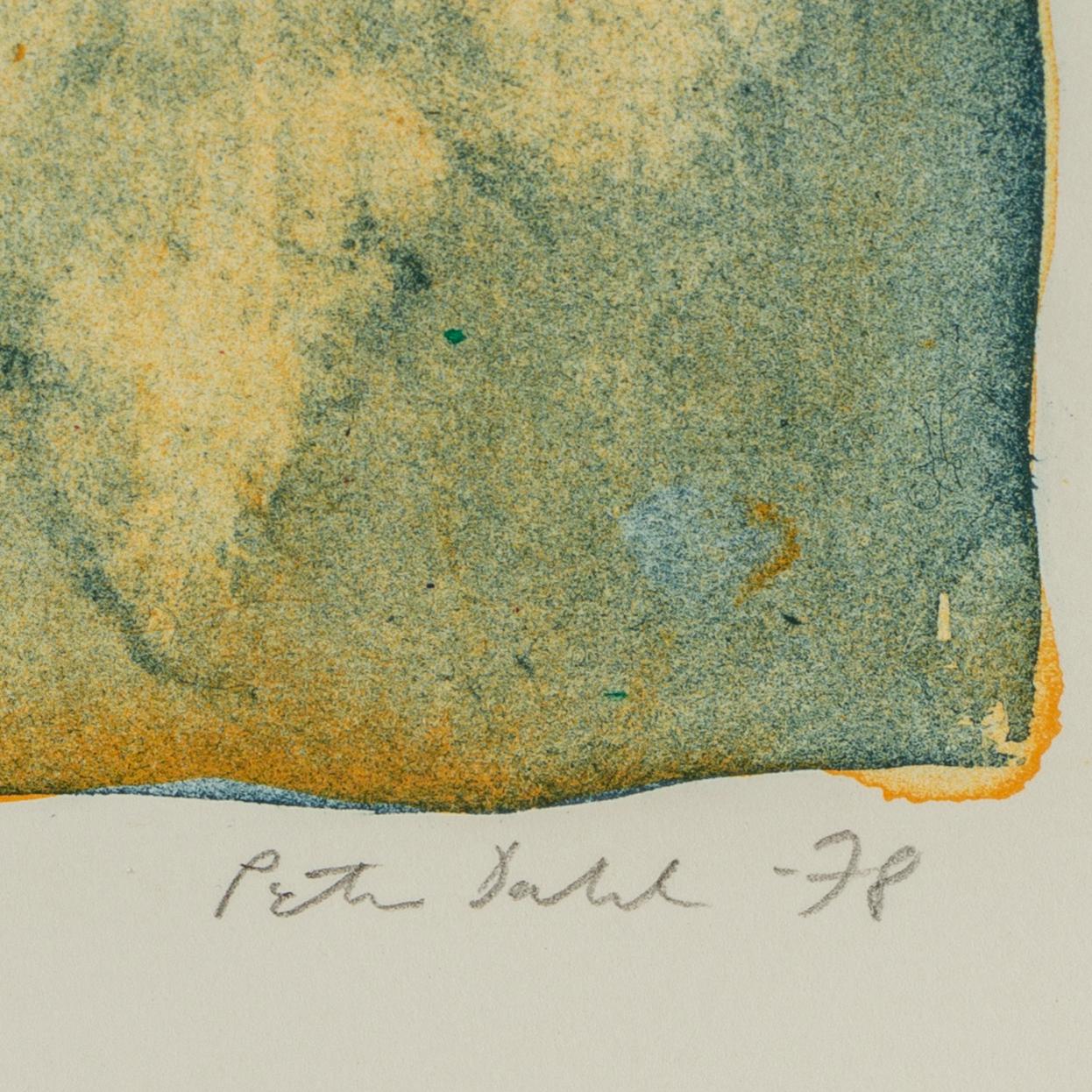 PETER DAHL, färglitografi, 1978, signerad 150/260.