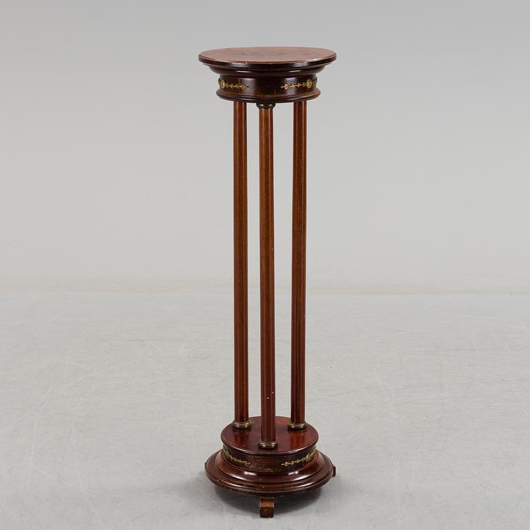 A PEDESTAL, Empire-style, first half of the 20th century.