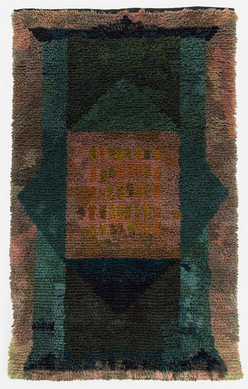 Uhra-Beata Simberg-Ehrström, ryijy, malli Suomen Käsityön Ystävät. Noin 201 x 120 cm.