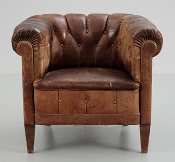 CLUBFÅTÖLJ, 1930/40-tal.