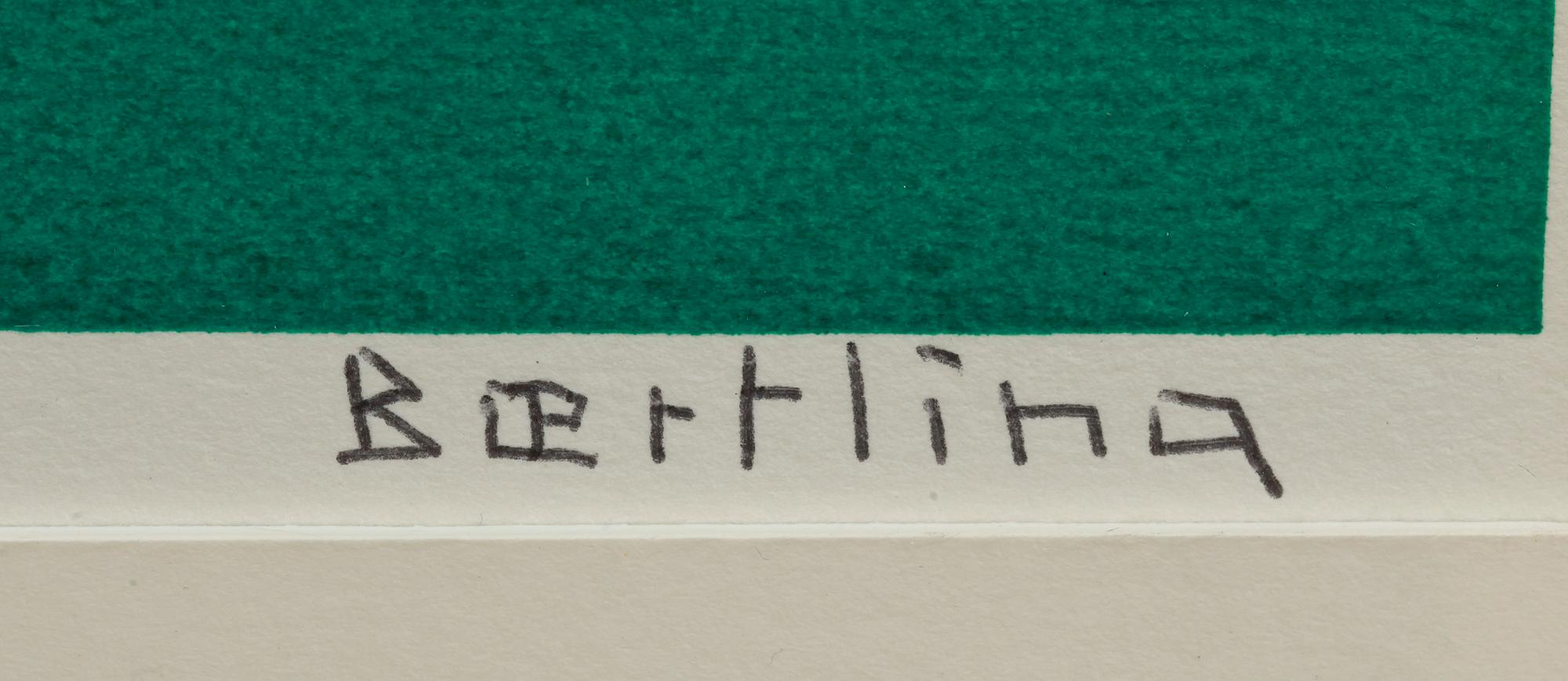 OLLE BAERTLING, färgserigrafi, sign, numr 99/300 o dat 1954-68.