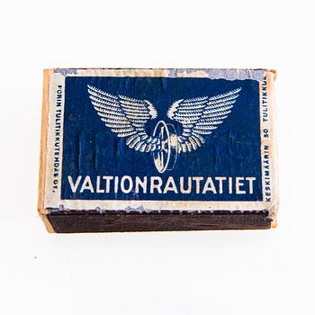 FÖREMÅL, 8 delar, Statens Järnvägar Finland 1900-talets mitt.