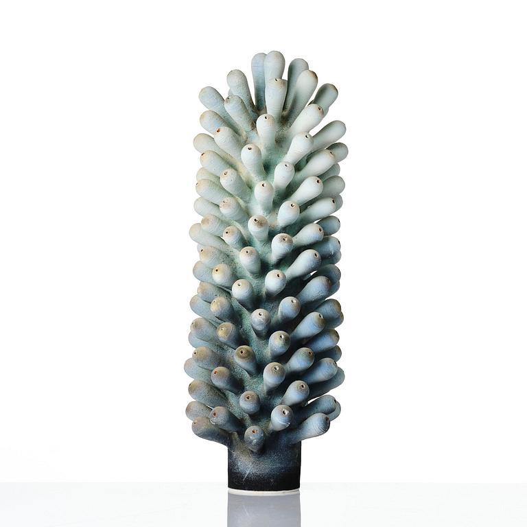 Eva Zethraeus, unik skulptur, stengods, egen studio.