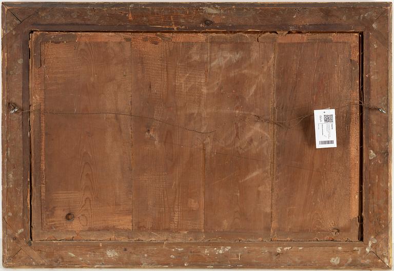 LITOGRAFISKT TRYCK, efter fotografi af G Joop, " Stockholm från Mosebacke ".