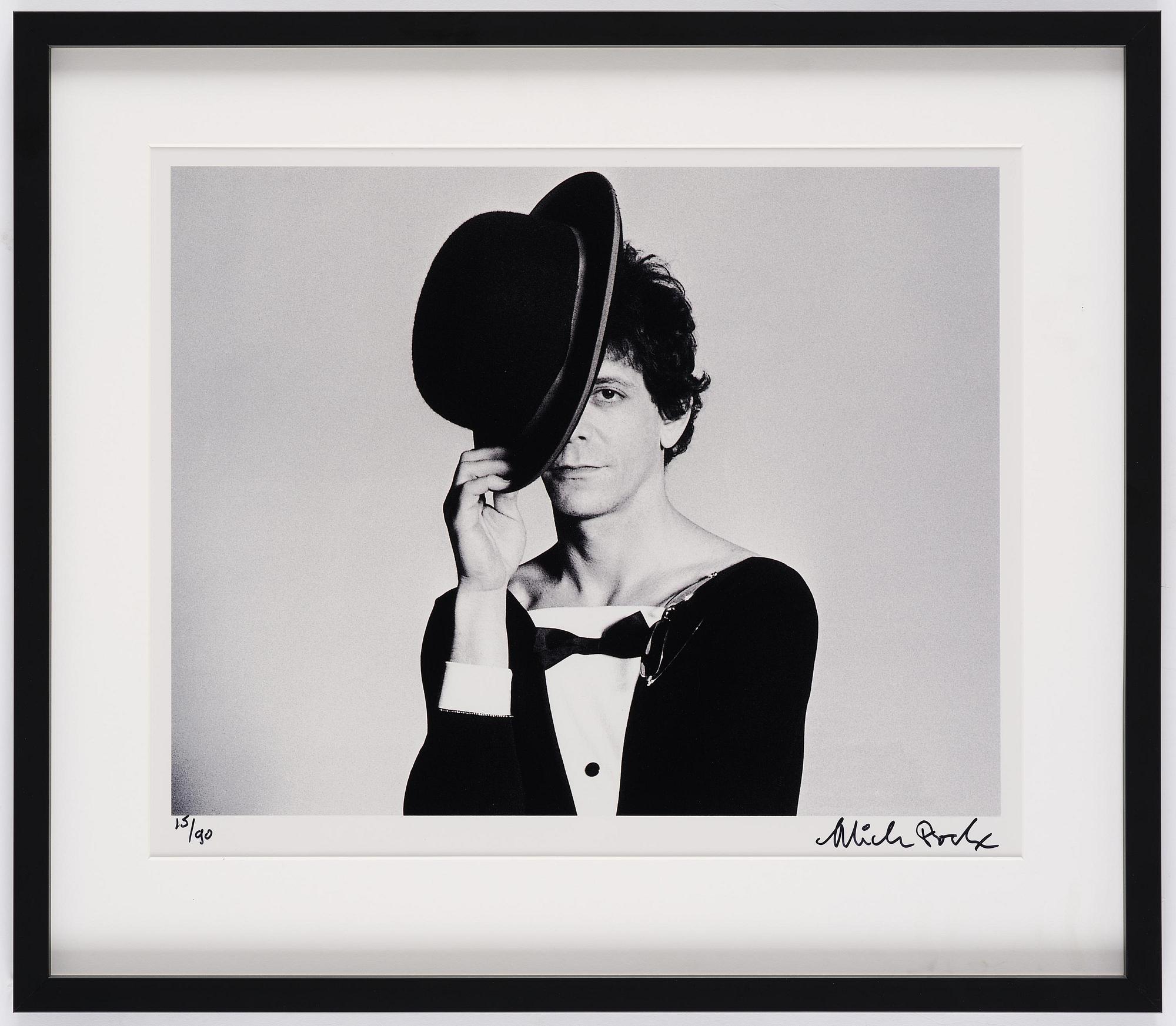 Mick Rock, "Lou Reed, 'Coney Island Baby' cover", 1976.