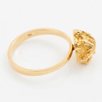 Björn Weckström, ring, 18K gold with, for Lapponia. Finland.