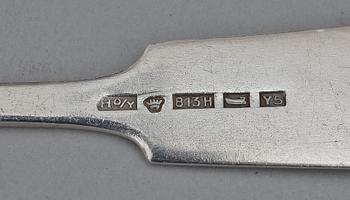 PARTI SILVER, 7 delar, bla Birmingham, England, 1900-talets början. Tot vikt ca 472.