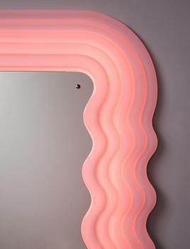 Ettore Sottsass, an 'Ultrafragola', mirror, Poltronova, Italy, 21st century.