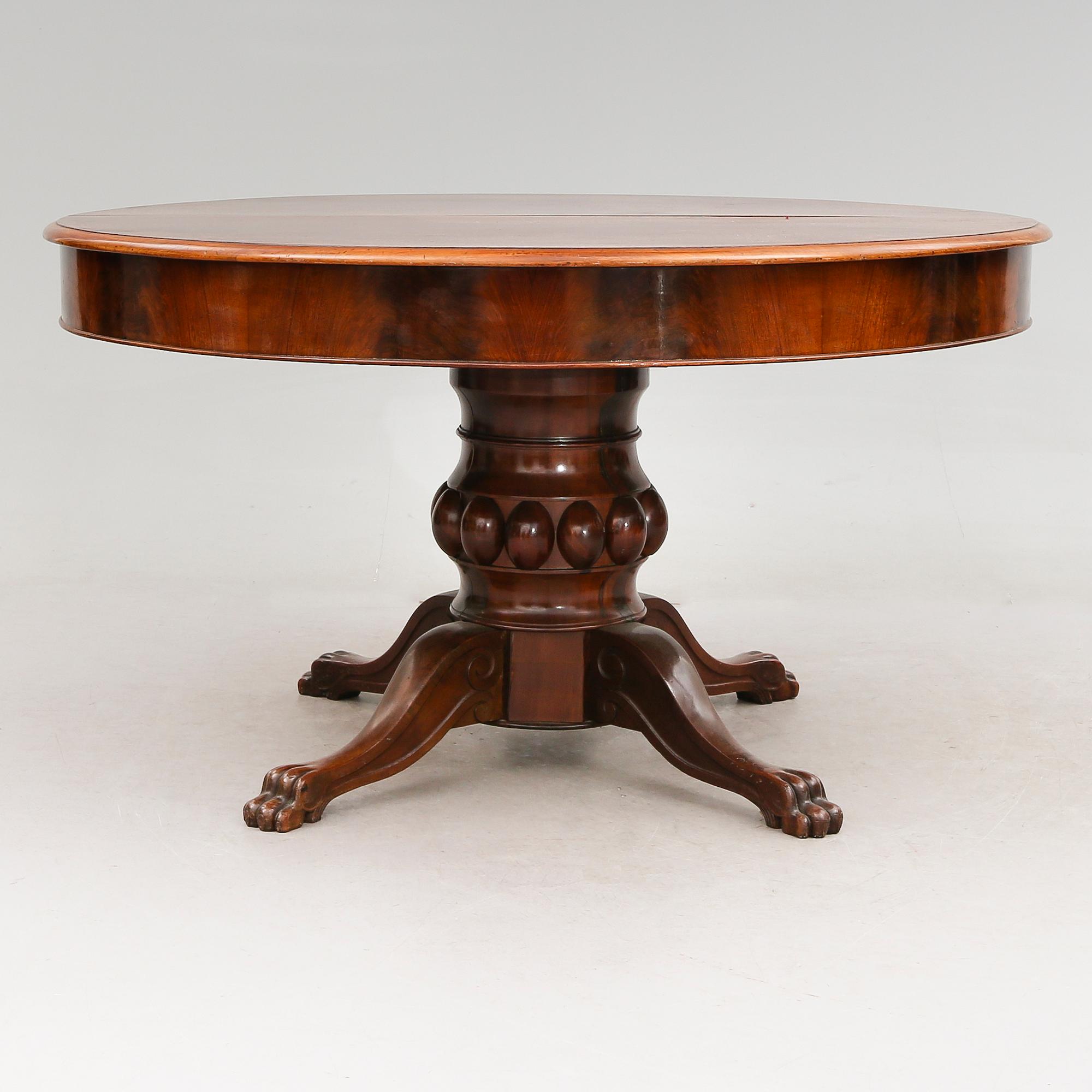 MATBORD, senempire, 1800-talets mitt.