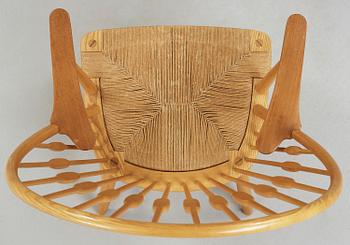 HANS J WEGNER, karmstol "Peacock chair", Johannes Hansen, Danmark.