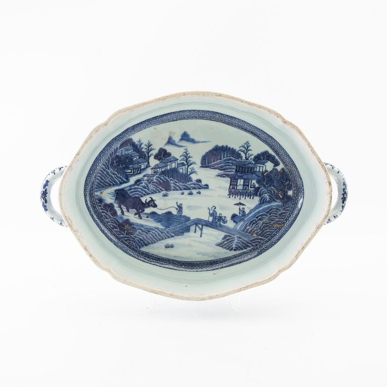 Karott porslin Kina Qianlong (1736-95).