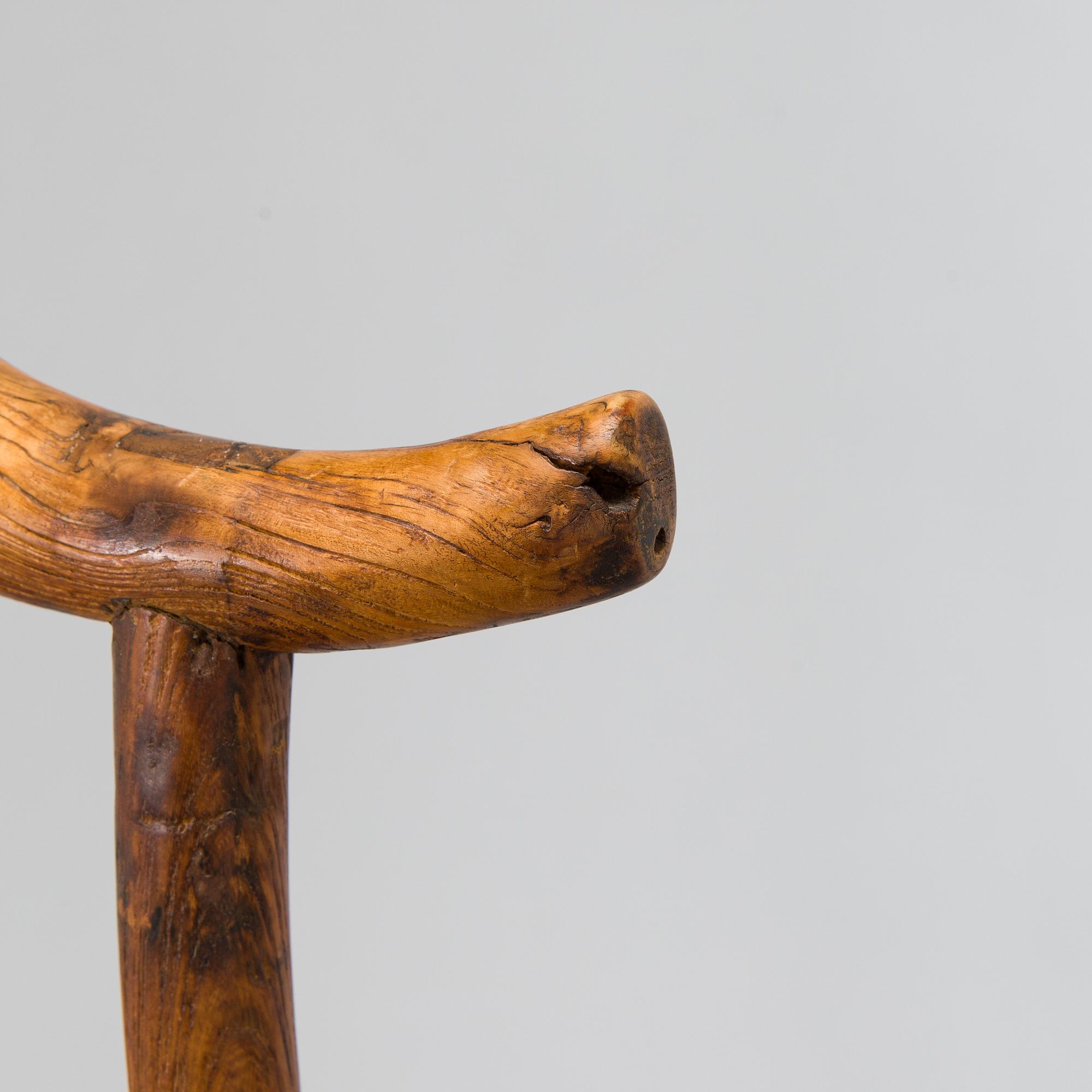 Two hardwood chairs. China. Qing dynasty. 19th century.