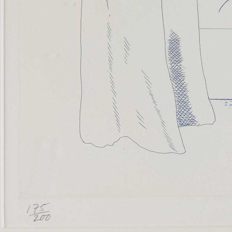 David Hockney, "Etching is the Subject", ur "The Blue Guitar".