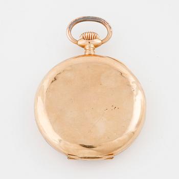POCKET WATCH, clcockwork marked "Solid", 42 mm.