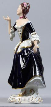 FIGURINER, 2 st, porslin, Royal Dux.
