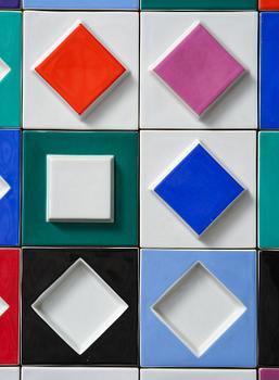 Victor Vasarely, relief, Rosenthal Studio Linie, Tyskland.