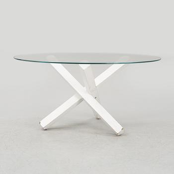 Studio Sovet, an 'Aikido' glass top table, Italy.