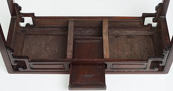 A Chinese wooden altar table, presumably first half of the 20th Century.