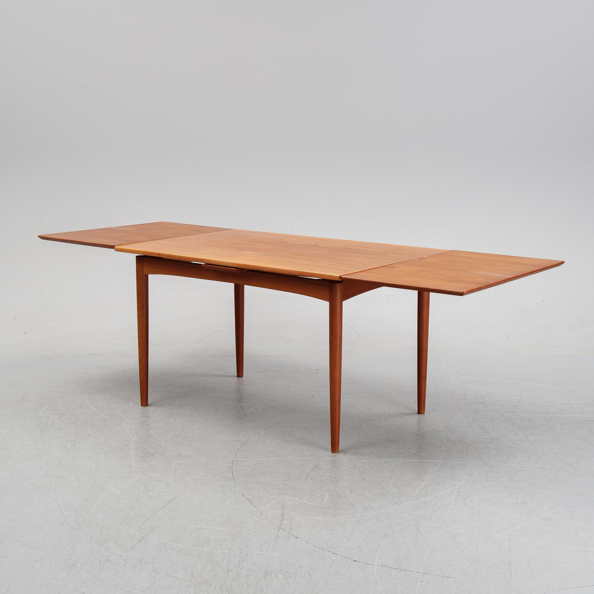 A teak dining table, Slagelse, Denmark 1960's.