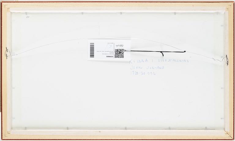 John Jon-And, pastel, stamped signature.