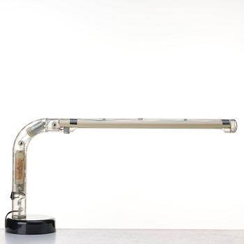 Anders Pehrson, bordslampa, "Tube", prototyp för Ateljé Lyktan, Åhus, omkring 1973.