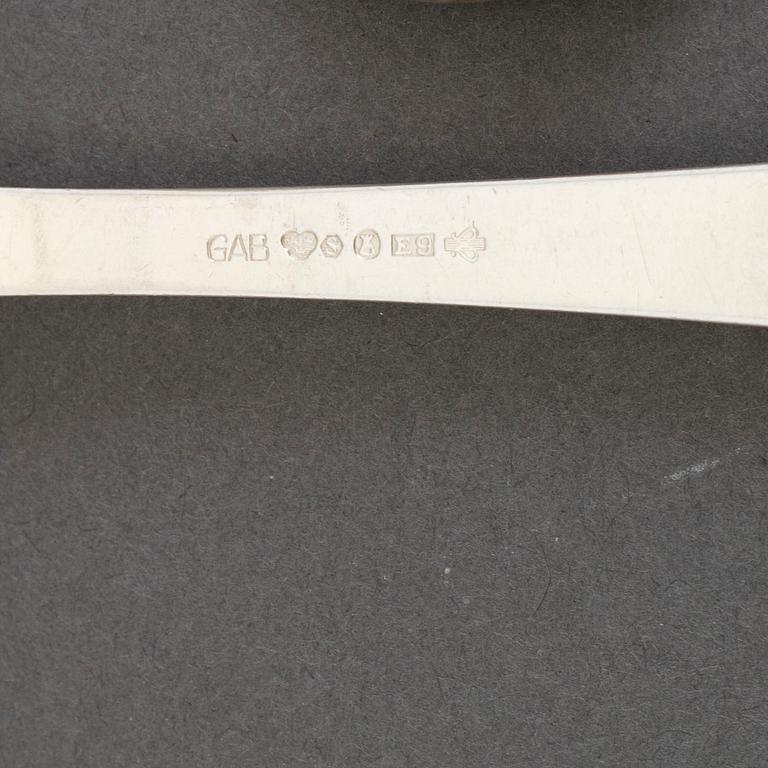 JACOB ÄNGMAN, 26 pieces of silver cutlery from GAB, Eskilstuna, 1950's.