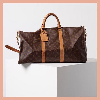 VÄSKA, Keepall Bandouliére 50, Louis Vuitton, 1994.