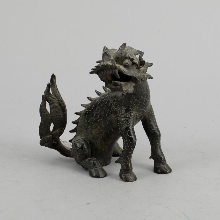 FOHUND, brons, Kina, 1800/1900-tal.