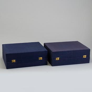 A pair of silverplated candelabra, "Väsby" of the IKEA 18th century series, late 20th century.