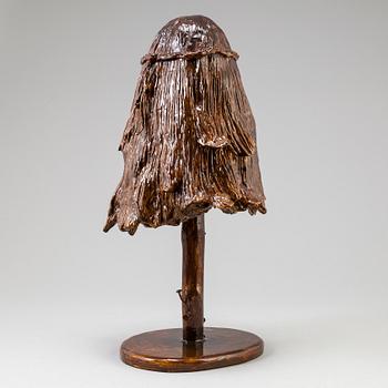 DANIEL JENSEN, sculpture in mixed media, signed with label.