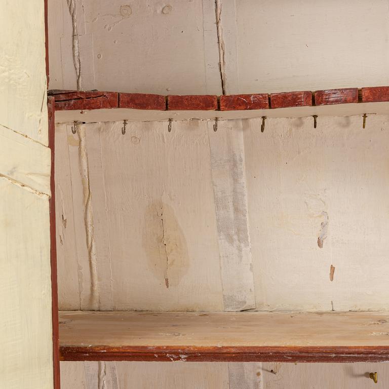 A painted cabinet from Jämtland, dated 1826.