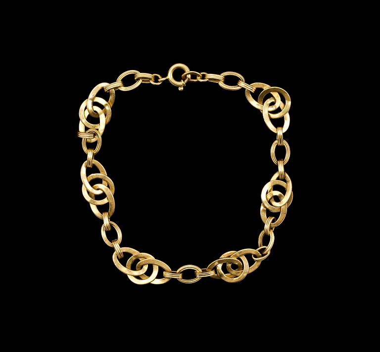 PARTI SMYCKEN, 3 delar, 18k guld, bl a 1915-52. Ca 15 gr.