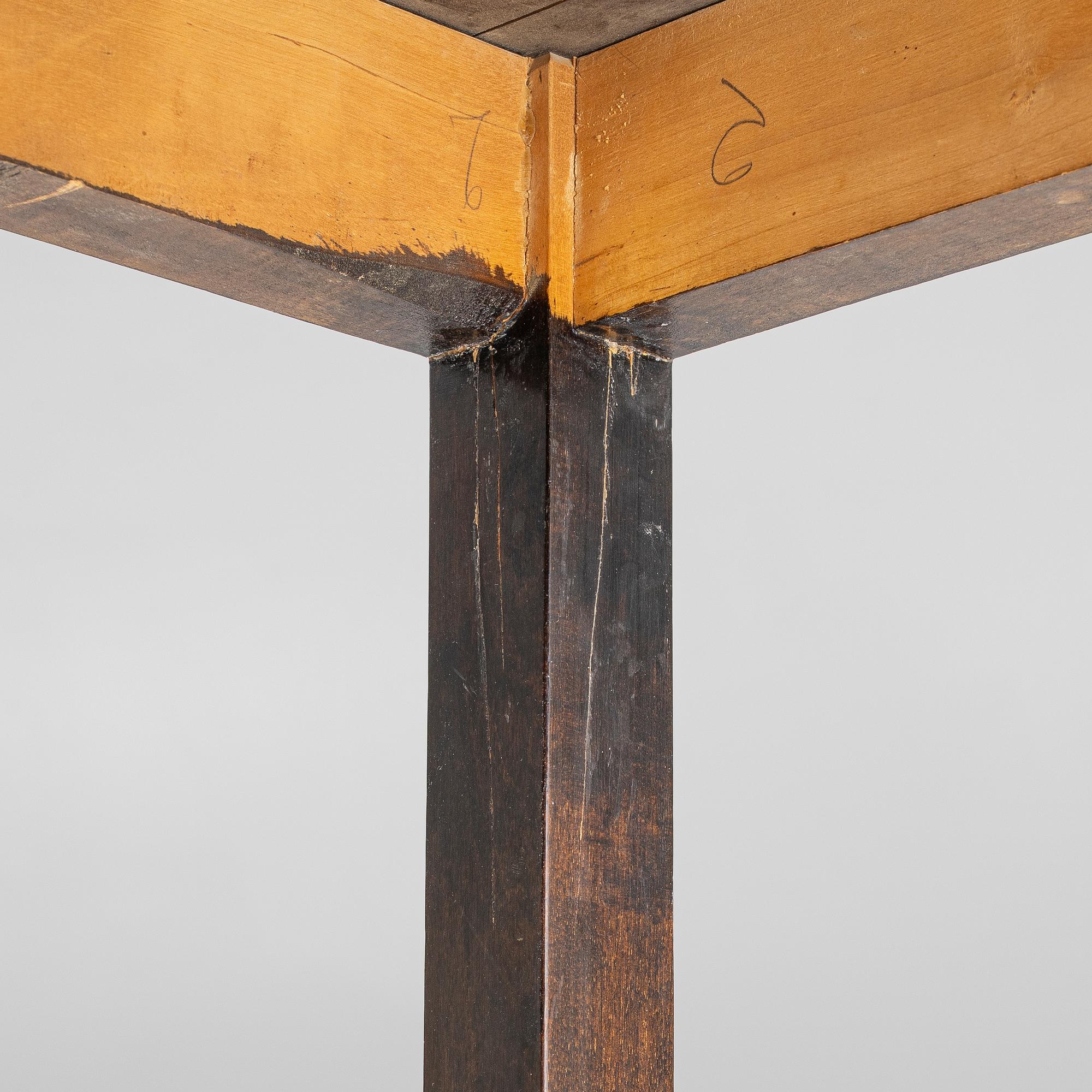 a Swedish Grace stool, 1930s.