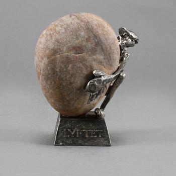 HENRY GUSTAFSSON, skulptur, signerad.