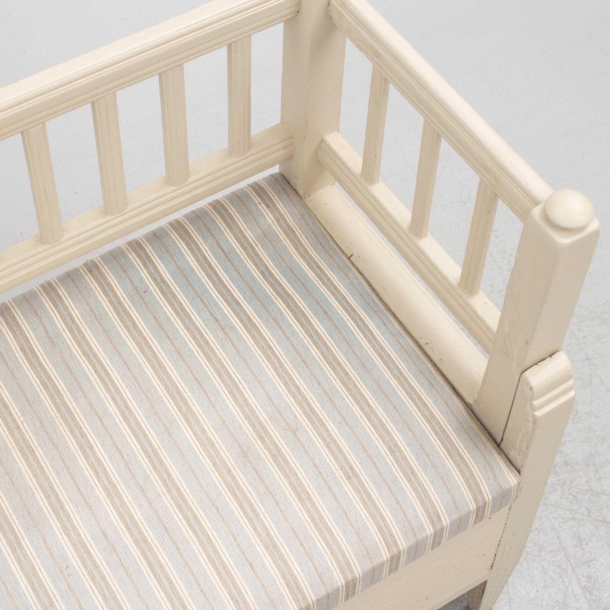 Sofa, Gustavian style, 18th/19th century.