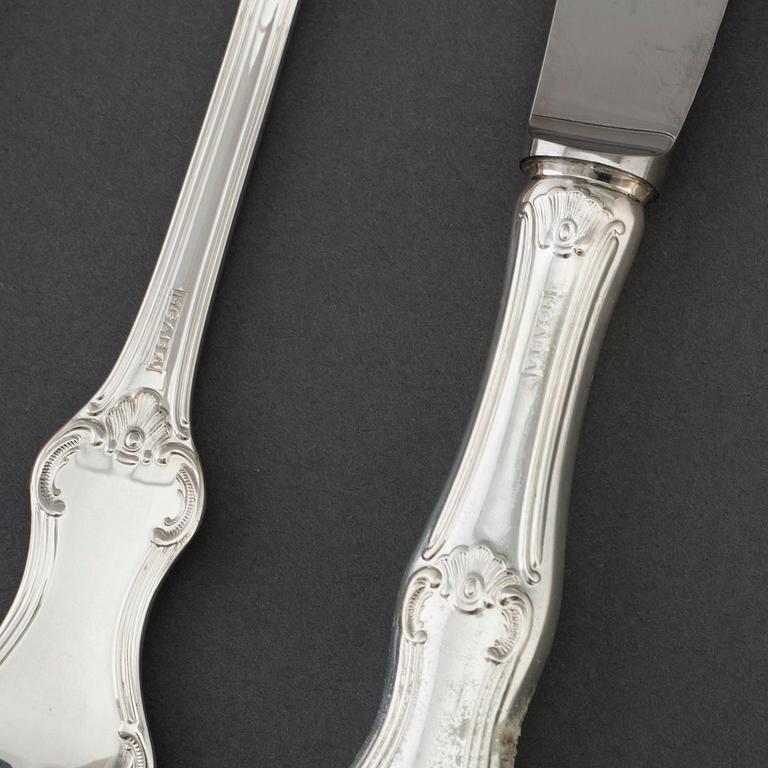6+4+4 psc 'Patricia' electro plated cutlery by MGAB.