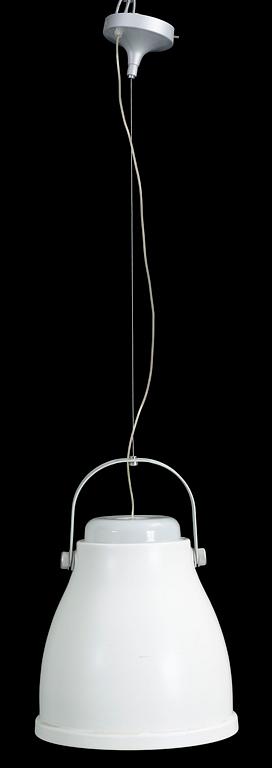 TAKLAMPA, metall, "Big Bell", design Sergio Brioschi för Anton Angeli, formgiven 1996. H 54.