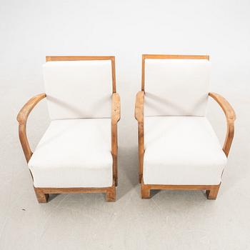 Fåtöljer ett par Art Deco 1900-talets första hälft.