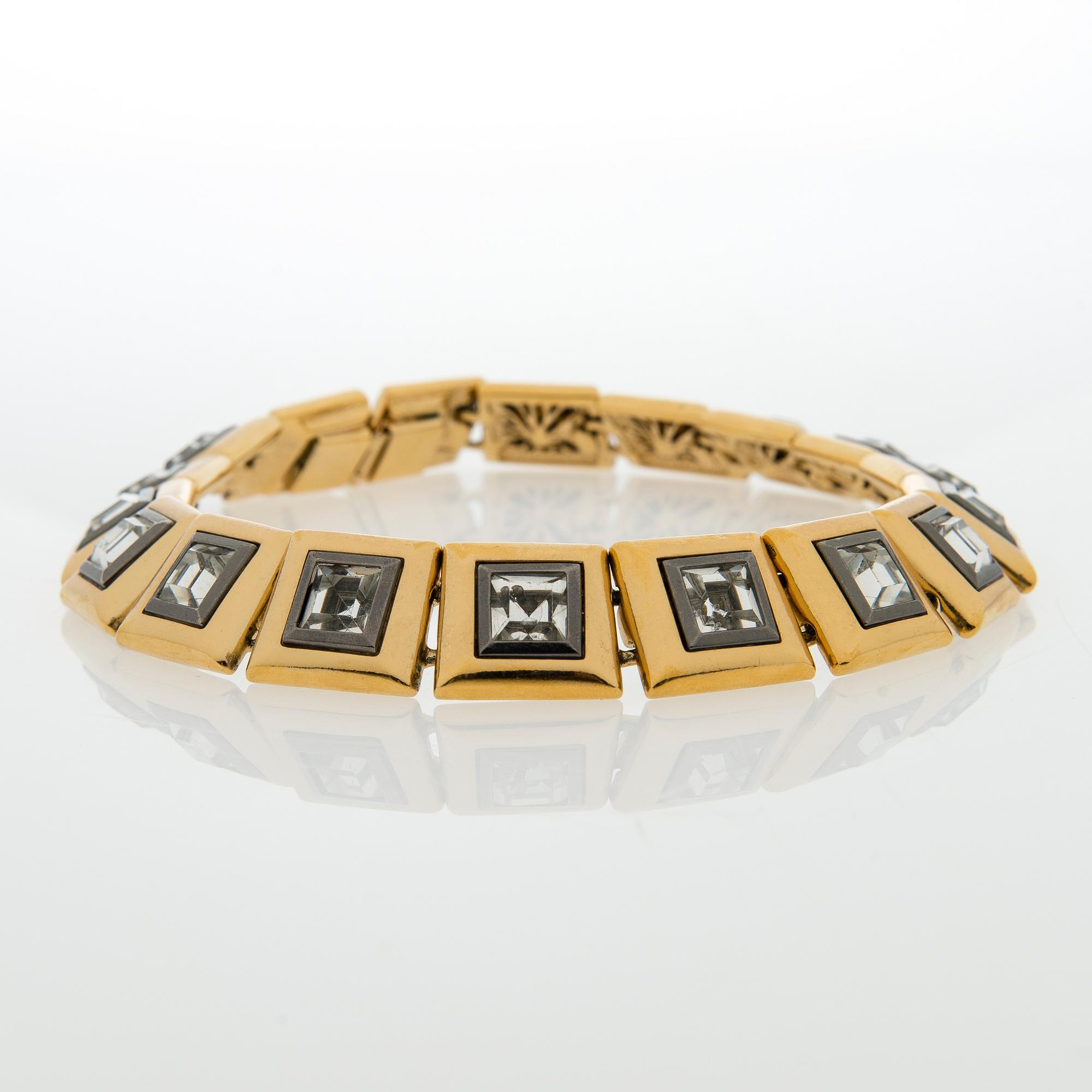 NECKLACE, costume jewelry, Yves Saint Laurent.