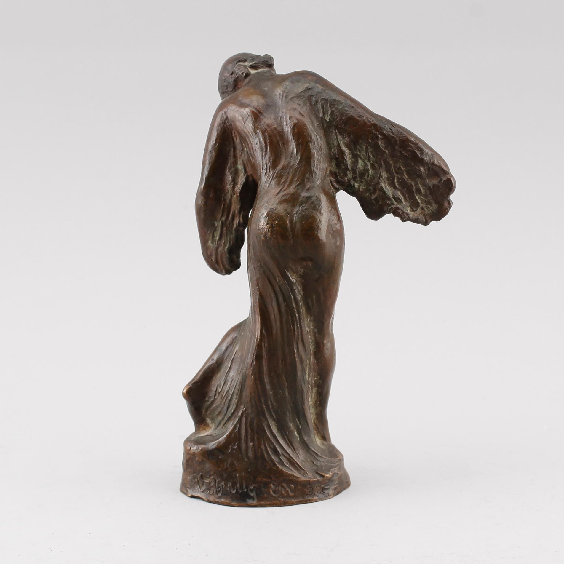 VILLE VALLGREN, brons, signerad.