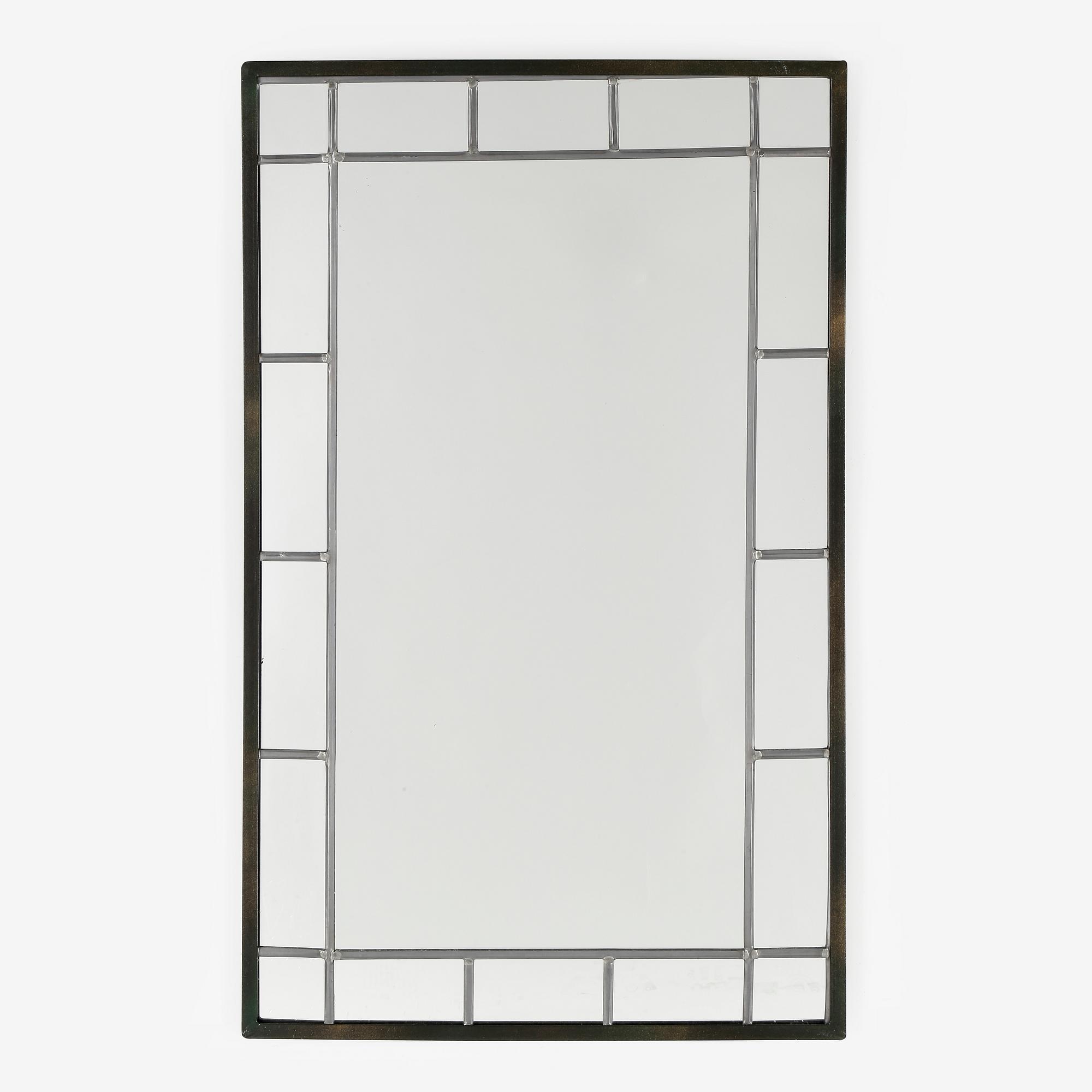 SPEGEL, glas och smide, 1900-talets mitt.