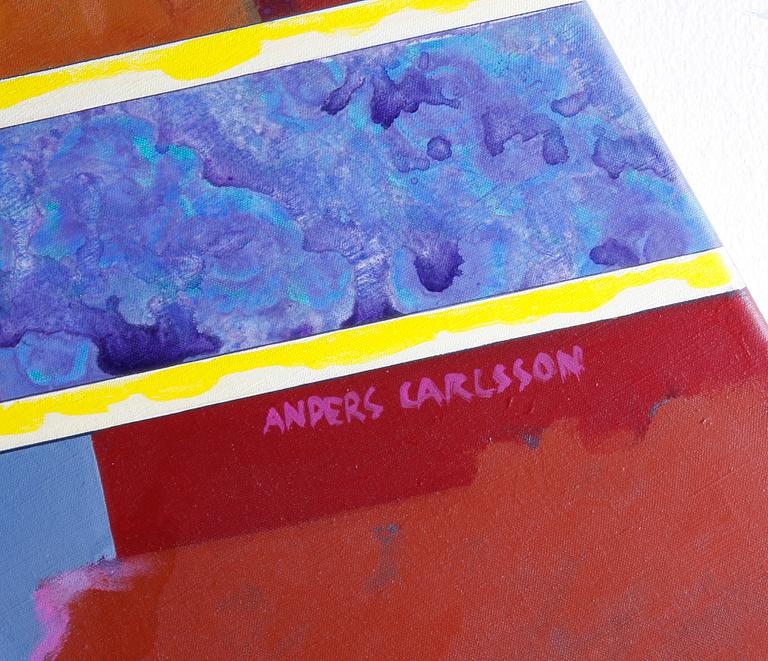 CARLSSON, ANDERS, olja på duk, sign.